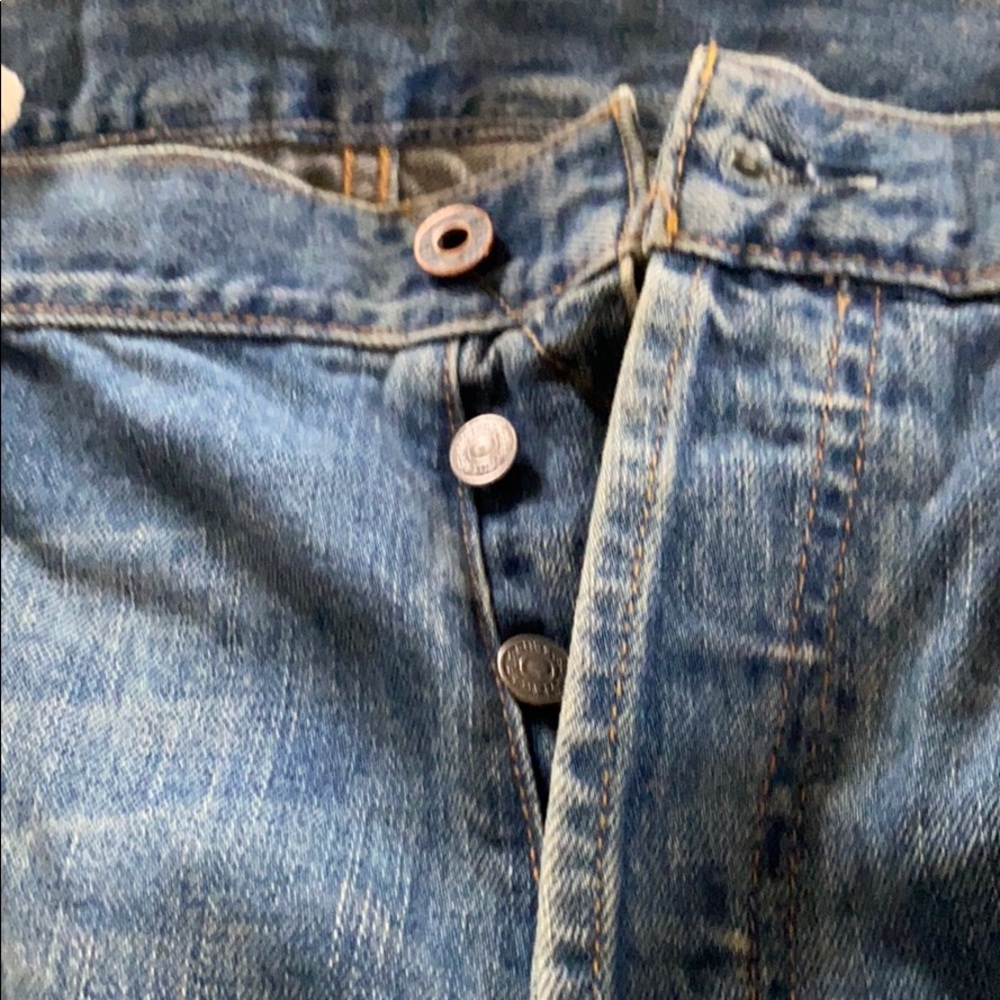 Gap jeans. Never worn.  44x32. Button fly